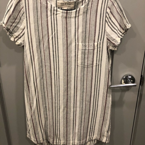 Striped Box Dress Size X-Small - Picture 3 of 6